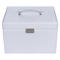 Coffret (sans tiroirs) VARIO vario / blanc (cuir)