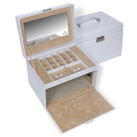 Coffret (sans tiroirs) VARIO vario / blanc (cuir)