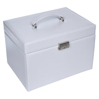 Coffret (sans tiroirs) VARIO vario / blanc (cuir)