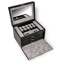 Coffret (sans tiroirs) VARIO vario / noir (cuir)