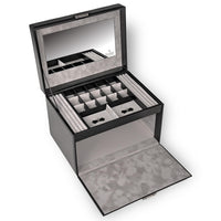Coffret (sans tiroirs) VARIO vario / noir (cuir)