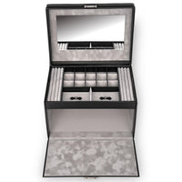 Coffret (sans tiroirs) VARIO vario / noir (cuir)