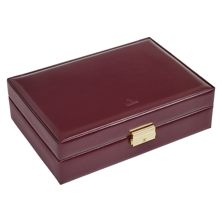 Coffret à montres acuro / bordeaux (cuir)