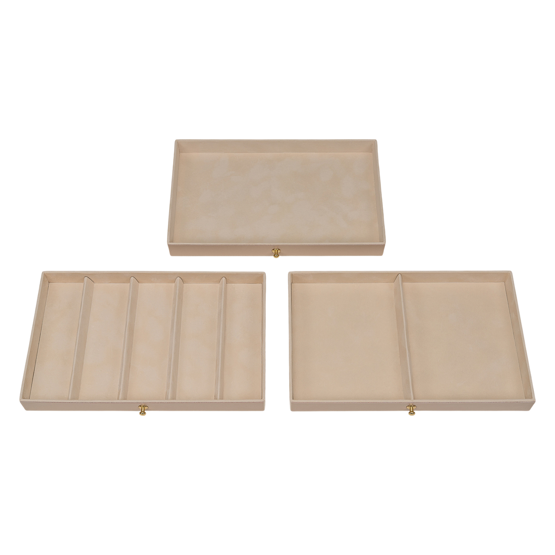 Schmuckkasten Karen pastello / beige (Leder)