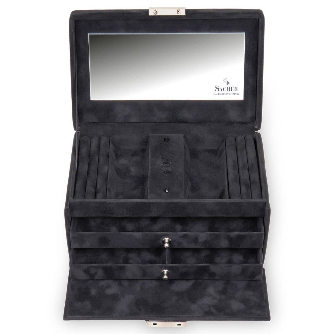 jewellery case Eva crystalo / black