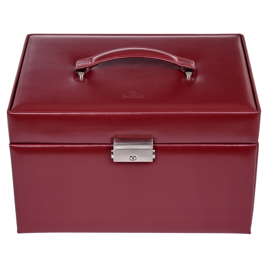 jewellery case Lena new classic / red (leather)