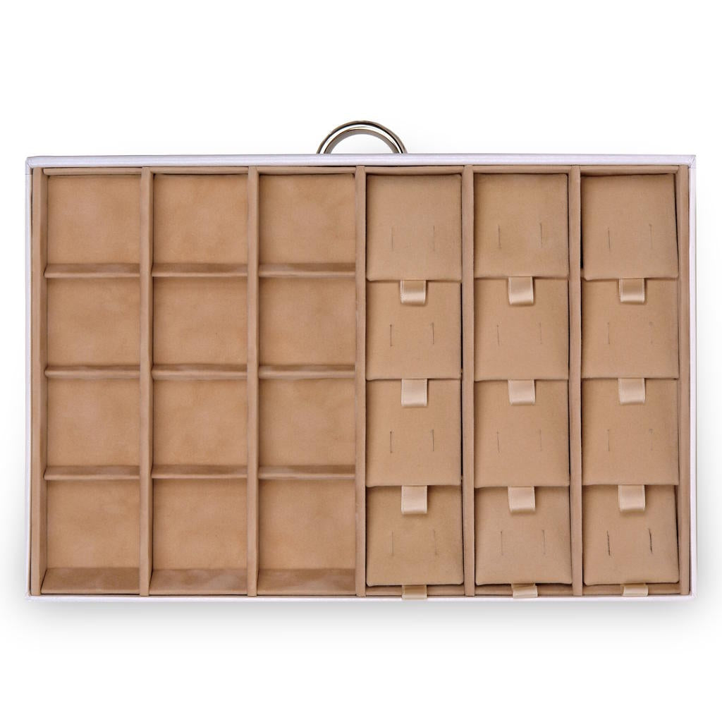 drawer A14 VARIO vario / white (leather)