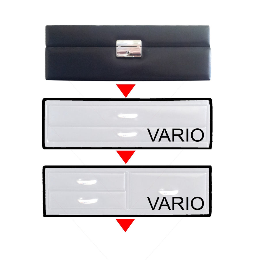 top-module VARIO vario / black (leather)