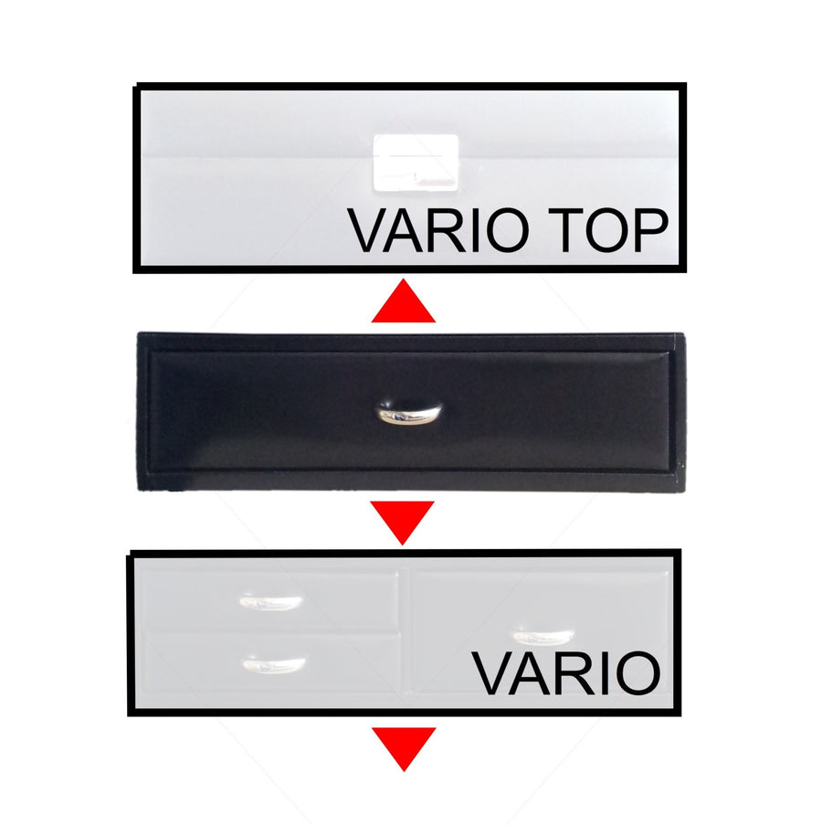 Module standard VARIO vario / noir (cuir)