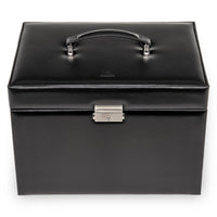 Koffer (ohne Schubfächer) VARIO vario / schwarz (Leder)