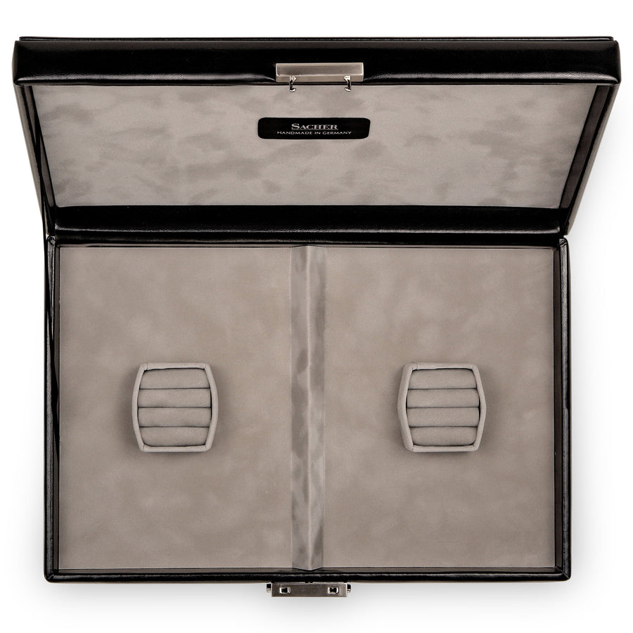 Case for jewelry sets VARIO CASO vario caso / black (leather)