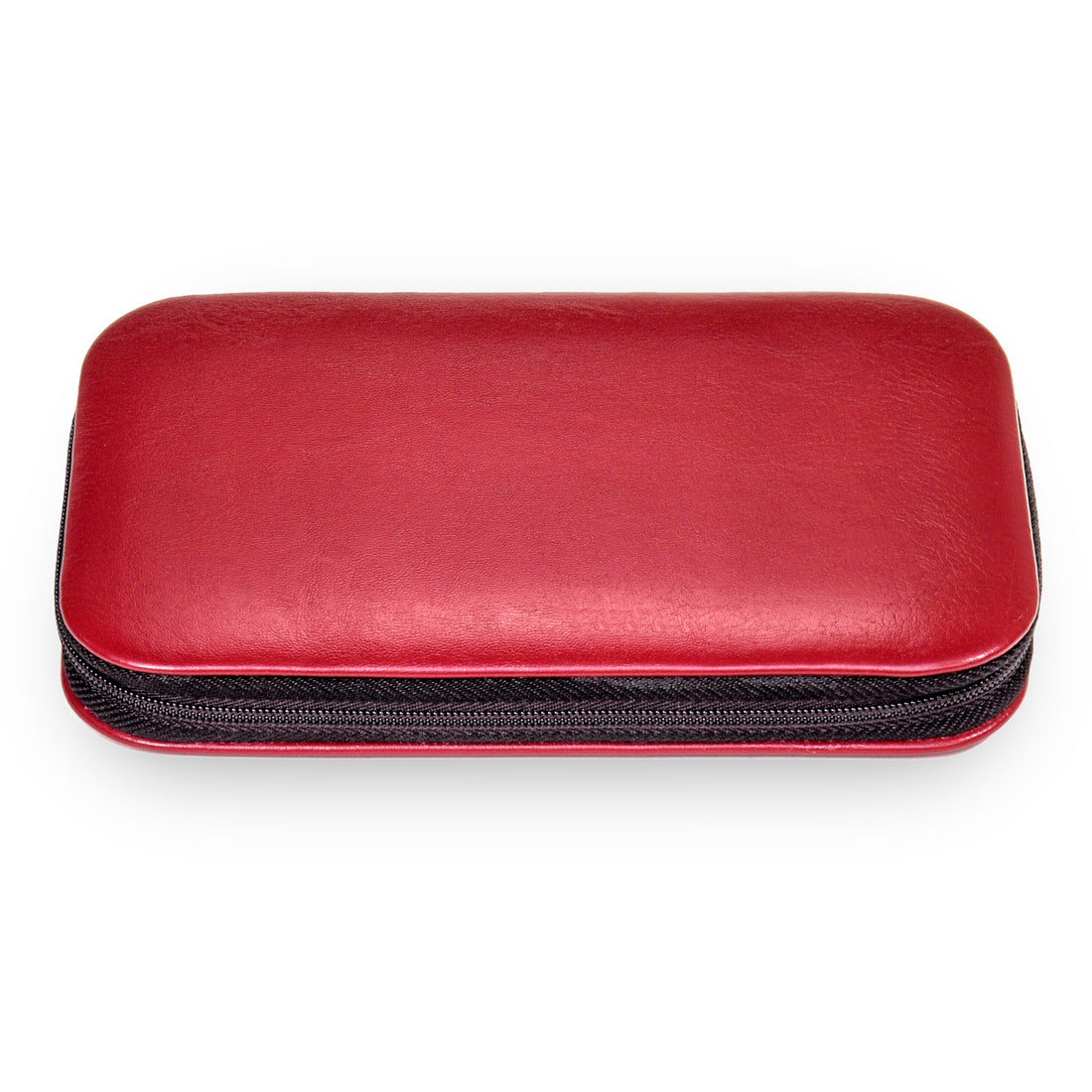 10 pcs. manicure set Manikürenset / red (leather)